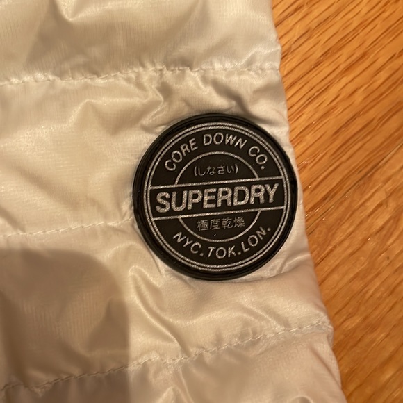 Superdry Core Down Jacket Size 6 - Picture 5 of 6